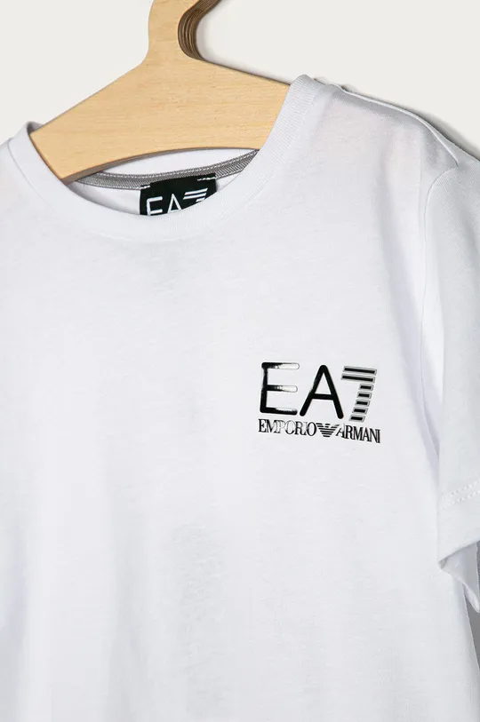 EA7 Emporio Armani - Detské tričko 104-164 cm biela