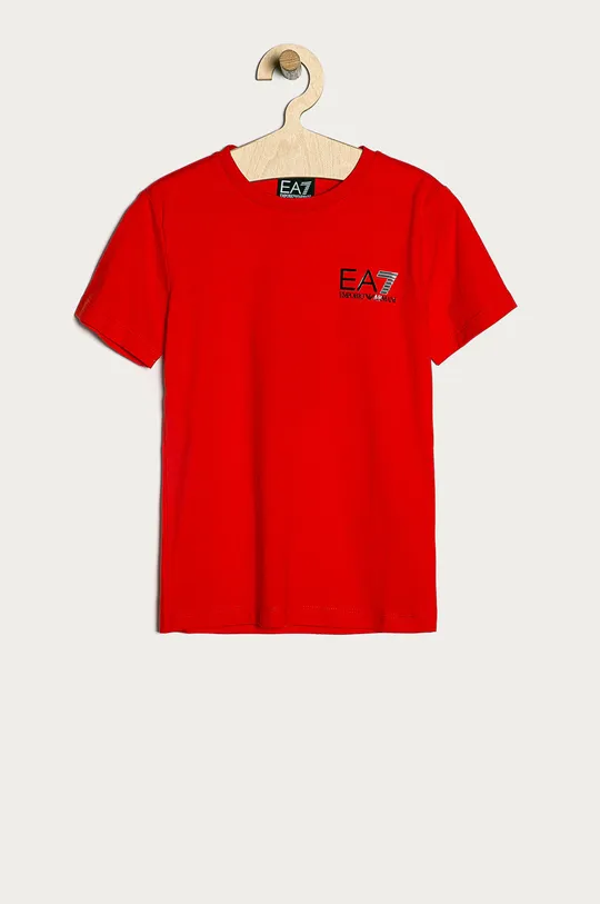 červená EA7 Emporio Armani - Detské tričko 104-164 cm Chlapčenský
