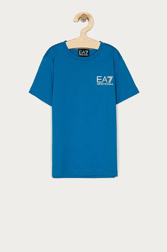 modrá EA7 Emporio Armani - Detské tričko 104-164 cm Chlapčenský