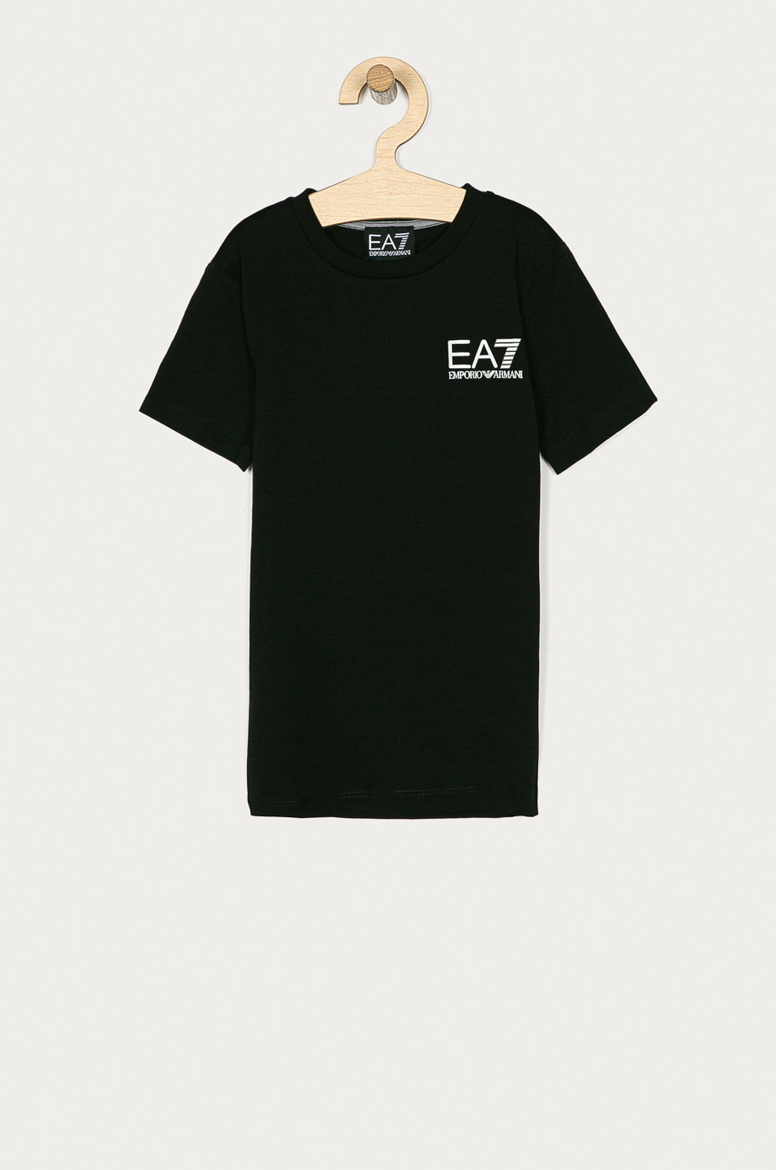 čierna EA7 Emporio Armani - Detské tričko 104-164 cm Chlapčenský