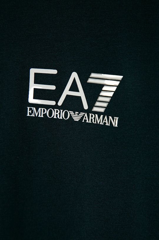 EA7 Emporio Armani - Detské tričko s dlhým rukávom 104-164 cm tmavomodrá