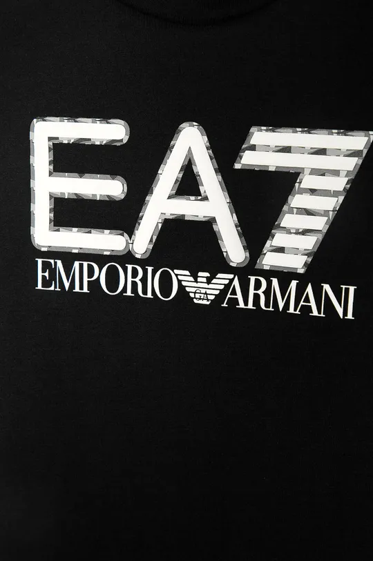 EA7 Emporio Armani - T-shirt dziecięcy 104-152 cm 3KBT53.BJ02Z czarny