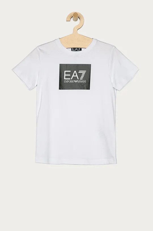 biały EA7 Emporio Armani - T-shirt dziecięcy 104-164 cm 3KBT59.BJ02Z Chłopięcy