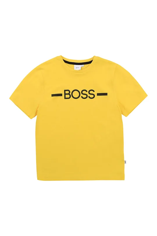 žltá Boss - Detské tričko Chlapčenský