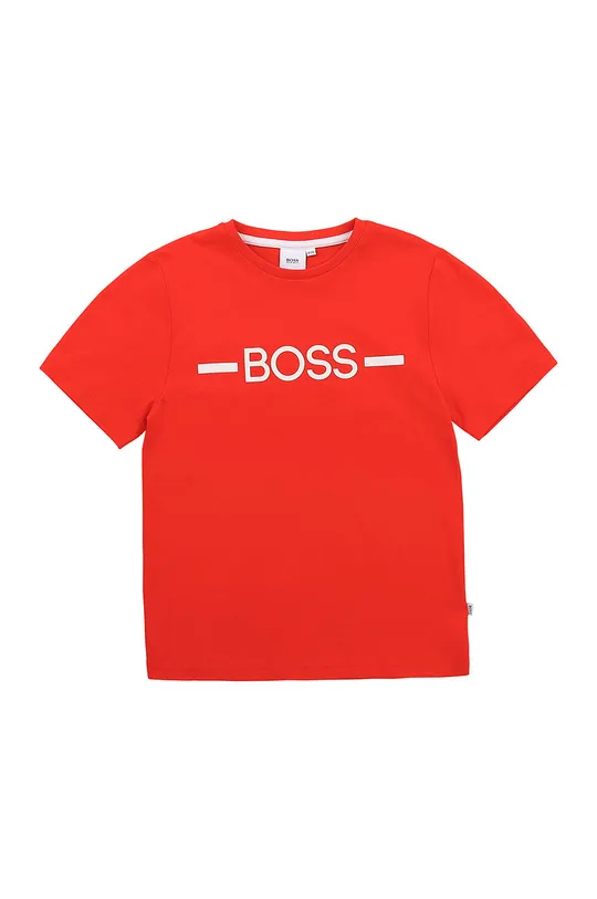 красный Boss - Детская футболка Для мальчиков
