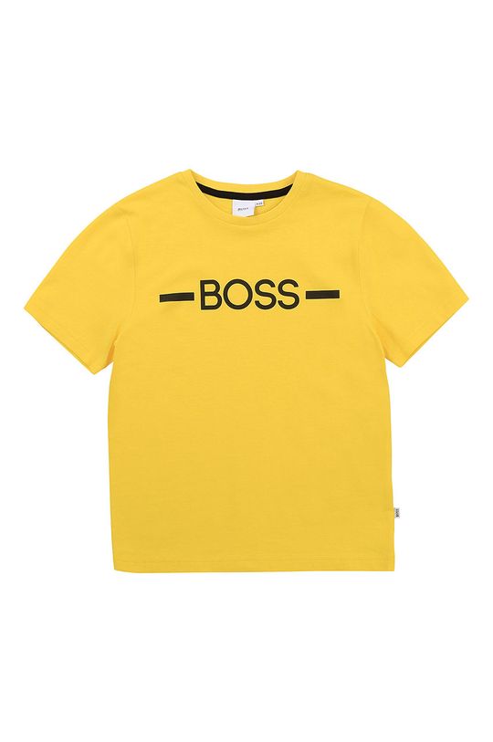 galben Boss - Tricou copii De băieți