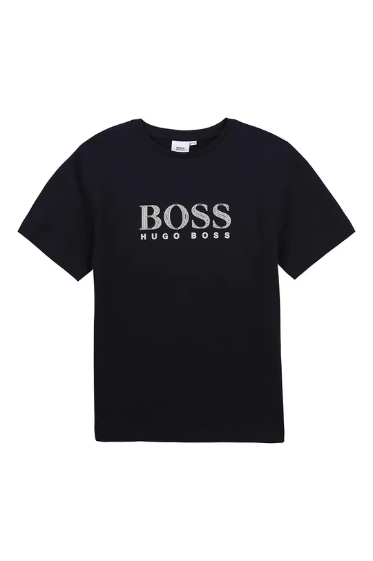 granatowy Boss - T-shirt dziecięcy J25G96.162.174 Chłopięcy