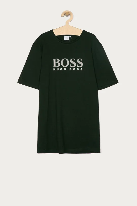 czarny Boss - T-shirt dziecięcy J25G96.162.174 Chłopięcy
