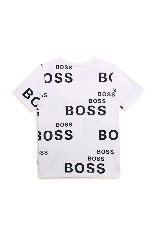 Boss T-shirt dziecięcy J25G95.114.150 biały