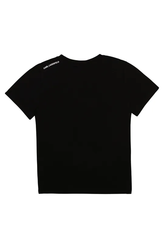 Karl Lagerfeld - T-shirt dziecięcy Z25272.102.108 czarny