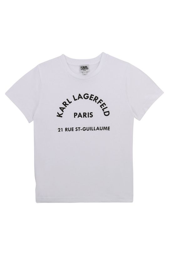 bílá Karl Lagerfeld - Dětské tričko Chlapecký