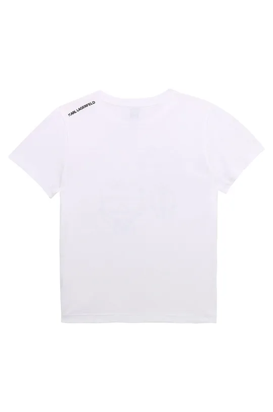 Karl Lagerfeld - T-shirt dziecięcy Z25273.114.150 biały