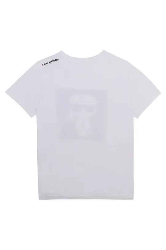 Karl Lagerfeld - T-shirt dziecięcy Z25277.102.108 biały