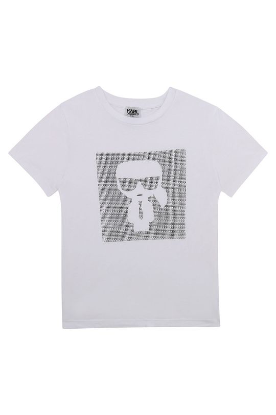 bílá Karl Lagerfeld - Dětské tričko Chlapecký