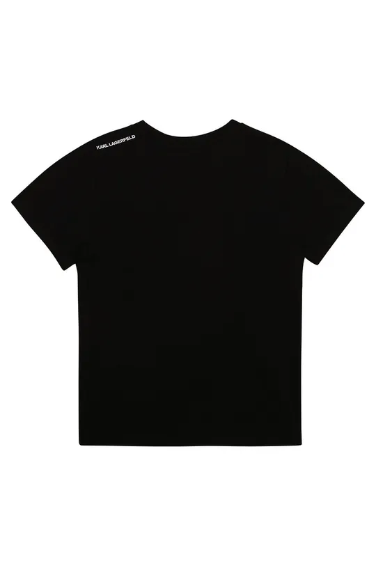 Karl Lagerfeld - T-shirt dziecięcy Z25277.162.174 czarny