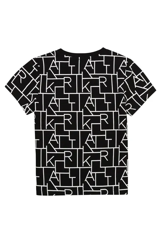 Karl Lagerfeld - T-shirt dziecięcy Z25279.114.150 czarny