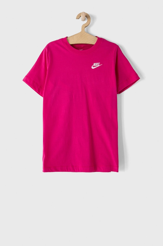 ružová Nike Kids - Detské tričko 122-170 cm Chlapčenský