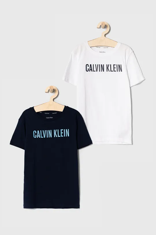 biały Calvin Klein Underwear T-shirt dziecięcy (2-pack) Chłopięcy
