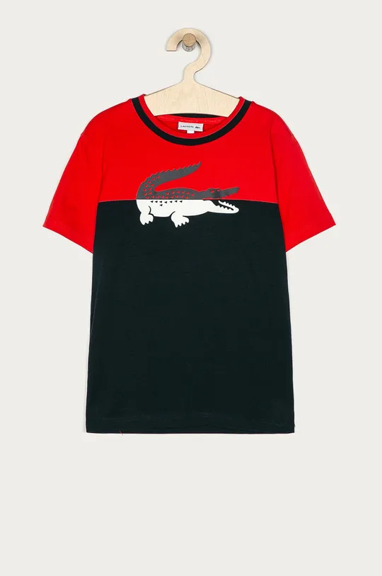granatowy Lacoste - T-shirt TJ2303 Chłopięcy
