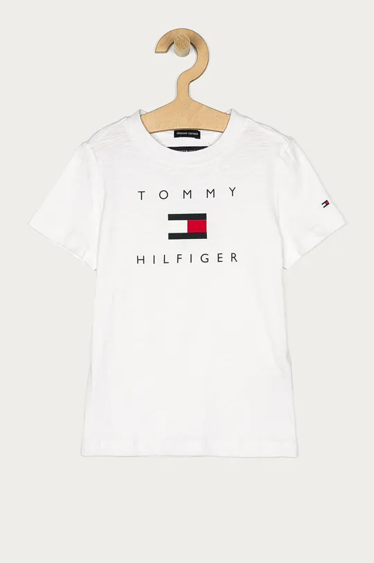 biela Tommy Hilfiger - Detské tričko 74-176 cm Chlapčenský