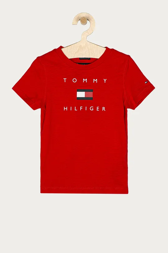 czerwony Tommy Hilfiger - T-shirt dziecięcy 74-176 cm Chłopięcy