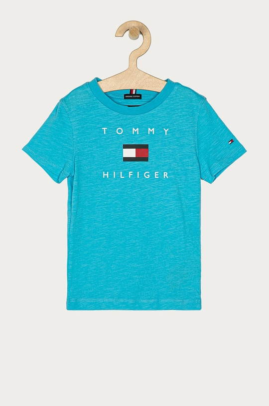 modrá Tommy Hilfiger - Detské tričko 74-176 cm Chlapčenský