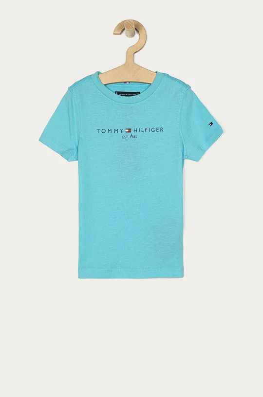 turkusowy Tommy Hilfiger - T-shirt dziecięcy 74-176 cm Chłopięcy