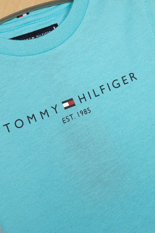 Tommy Hilfiger - Gyerek póló 74-176 cm türkiz