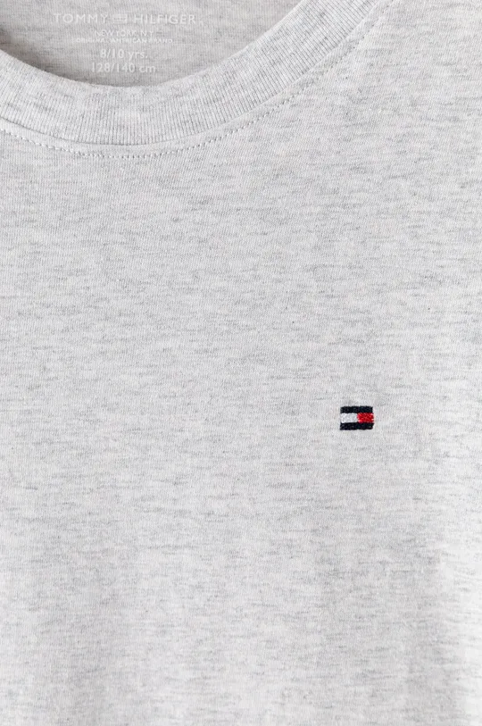 сірий Tommy Hilfiger - Дитяча футболка (2-pack) 128-164 cm
