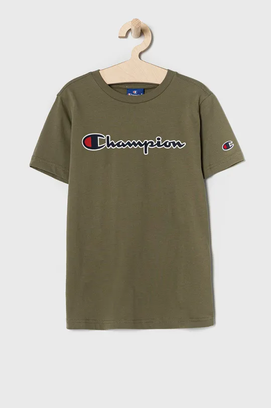 бирюзовый Детская футболка Champion 305254 Для мальчиков