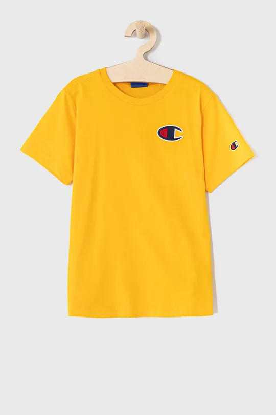 żółty Champion T-shirt dziecięcy 305580 Chłopięcy
