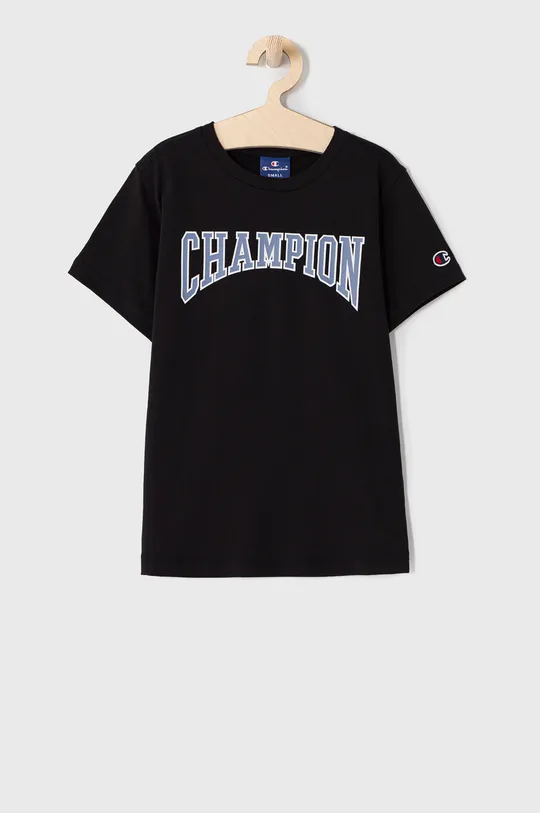 czarny Champion T-shirt dziecięcy 305671 Chłopięcy