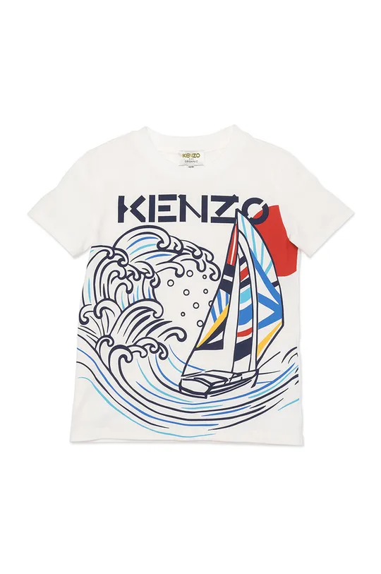 biały Kenzo Kids T-shirt dziecięcy Chłopięcy