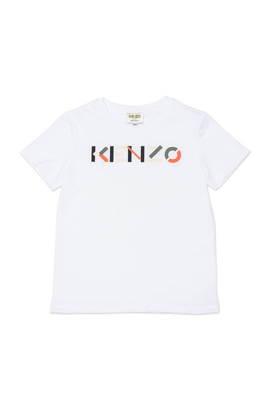 bílá Dětské tričko Kenzo Kids Chlapecký