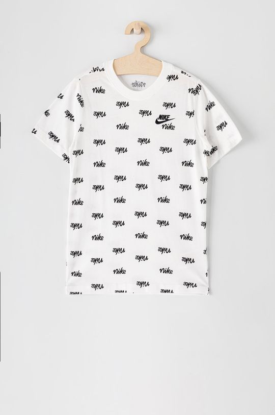 bílá Dětské tričko Nike Kids Chlapecký