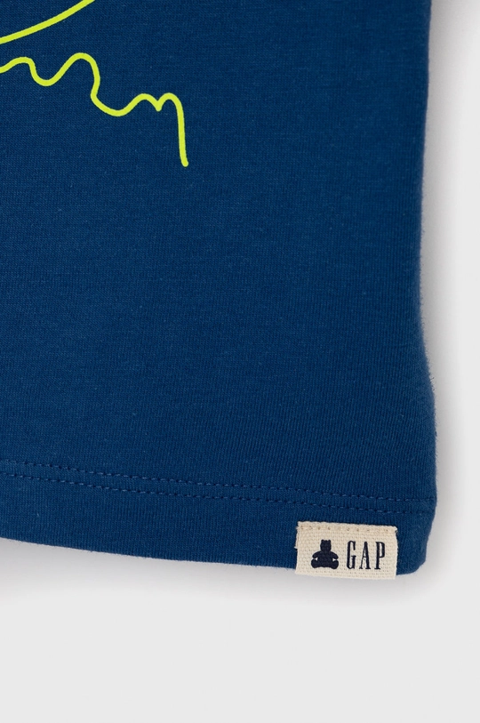 GAP T-shirt bawełniany fioletowy