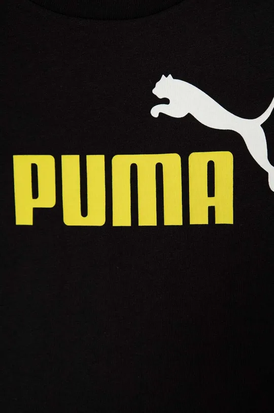 Puma t-shirt bawełniany dziecięcy Materiał zasadniczy: 100 % Bawełna, Ściągacz: 96 % Bawełna, 4 % Elastan