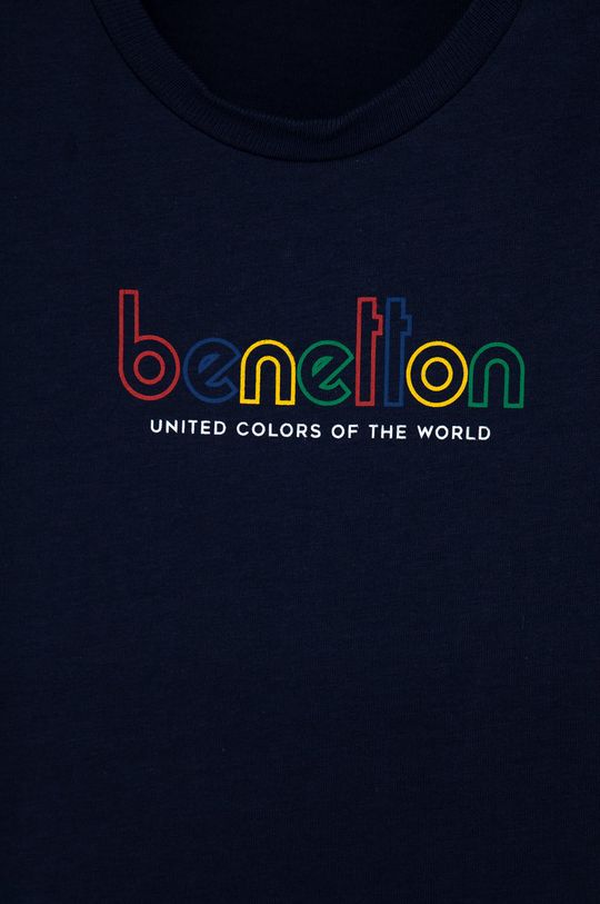Dětské bavlněné tričko United Colors of Benetton  100% Organická bavlna