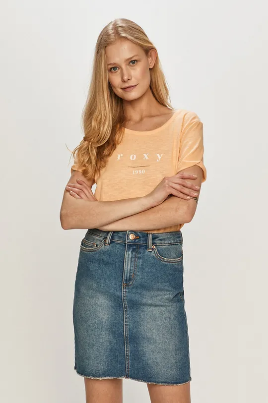 pomarańczowy Roxy T-shirt Damski