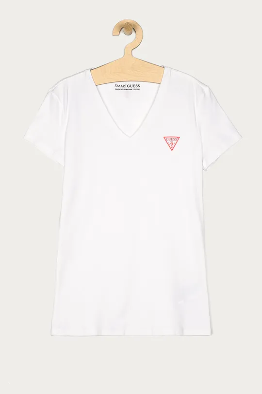 biały Guess - T-shirt W1GI17.J1311 Damski