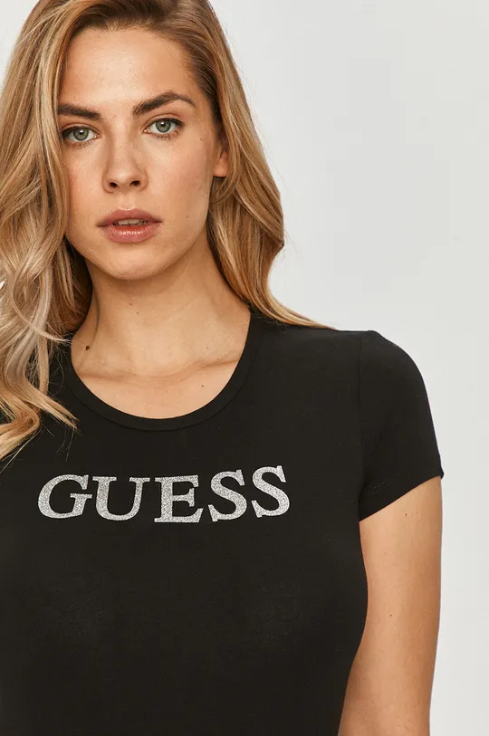 fekete Guess - T-shirt