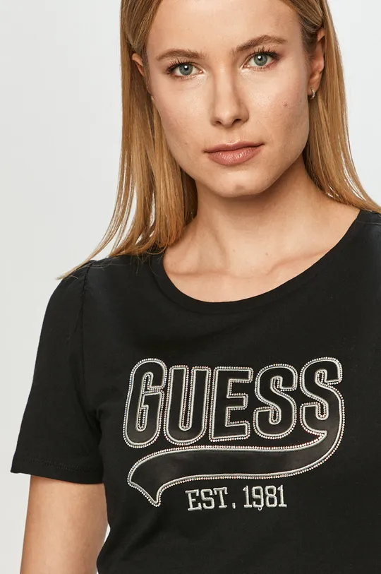 czarny Guess - T-shirt