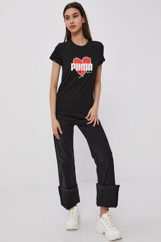 Puma T-shirt 587897 czarny