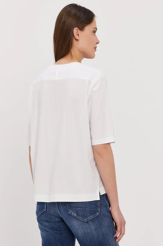 Calvin Klein T-shirt 47 % Bawełna, 53 % Modal