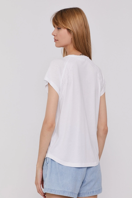 Calvin Klein - T-shirt 47 % Bawełna, 53 % Modal