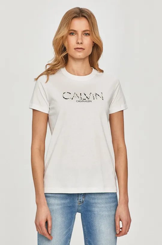 biela Calvin Klein - Tričko Dámsky