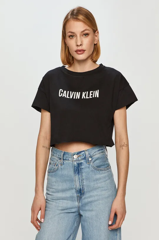 czarny Calvin Klein - T-shirt