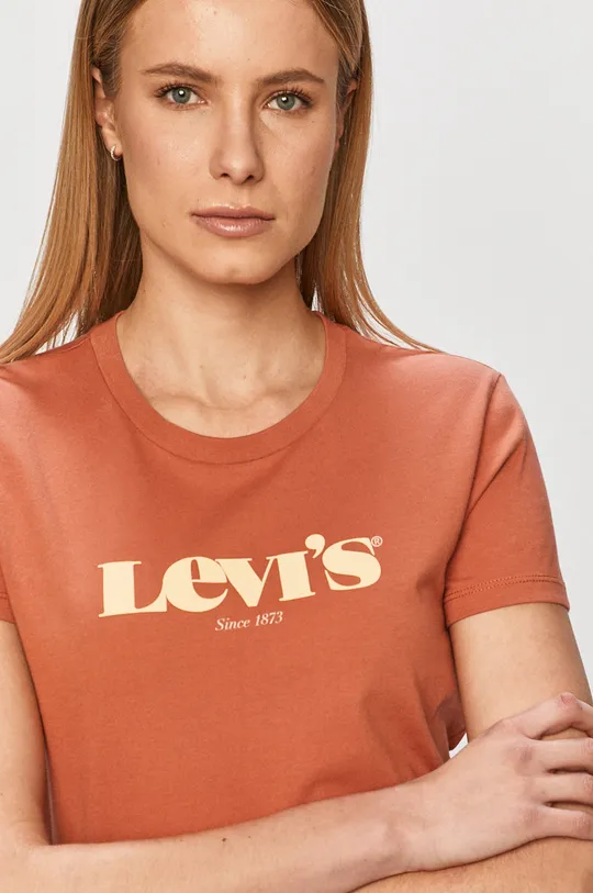 pomarańczowy Levi's - T-shirt