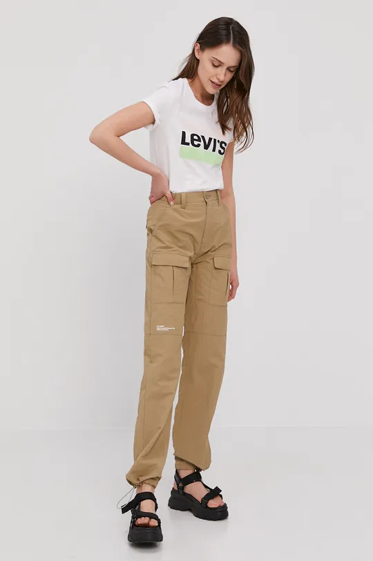 Levi's T-shirt biały