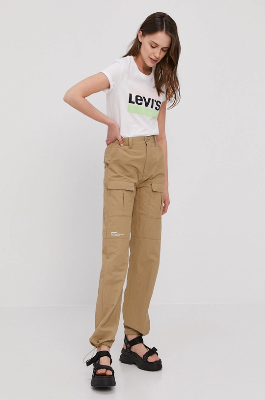 Majica kratkih rukava Levi's bijela